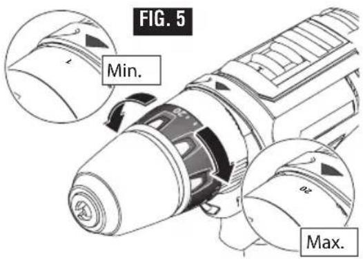 BOSCH PS130-2A Professional - EMBRAYAGE RÉGLABLE - 1