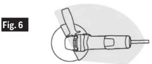 BOSCH GWX18V-13C Professional - To remove wheel guard - 2
