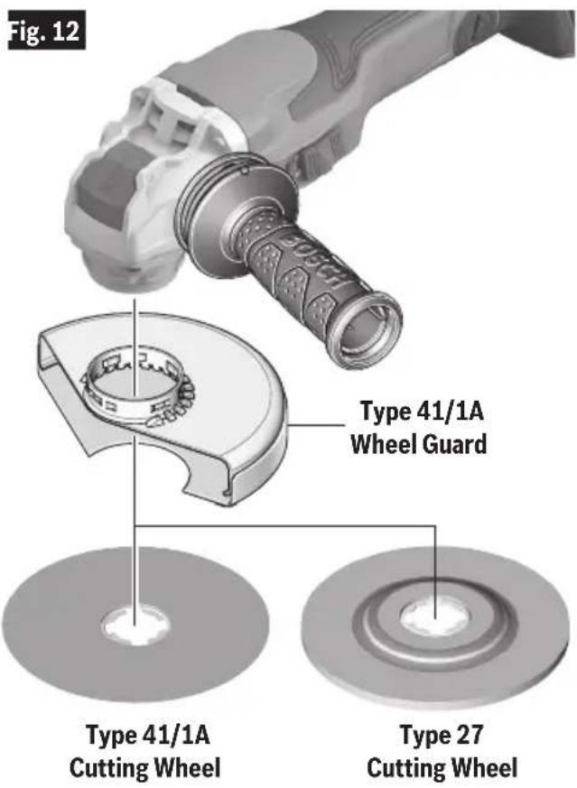 BOSCH GWX18V-13C Professional - WARNING - 1