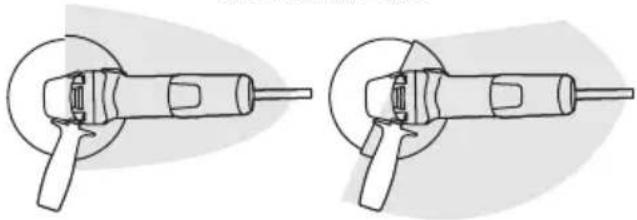BOSCH GWX18V-13C Professional - To remove wheel guard - 3