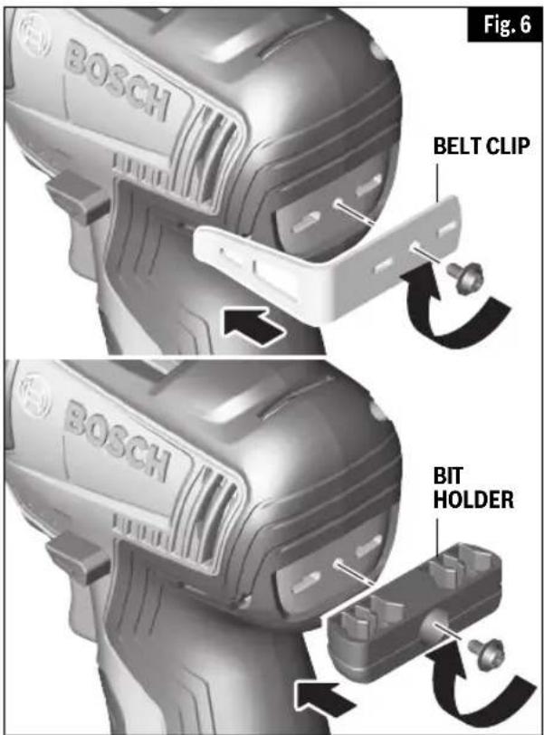 BOSCH GSB12V-300 Professional - WARNING - 2