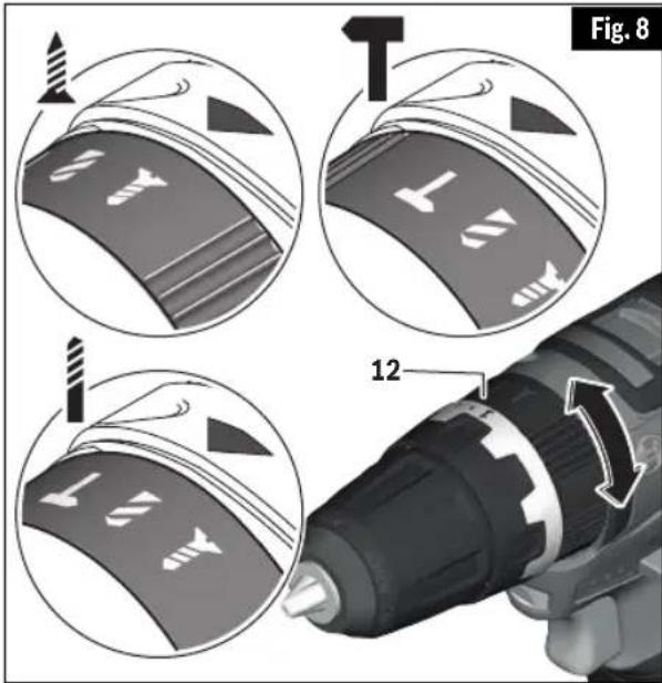 BOSCH GSB12V-300 Professional - Éclairage d'appoint intégré - 1