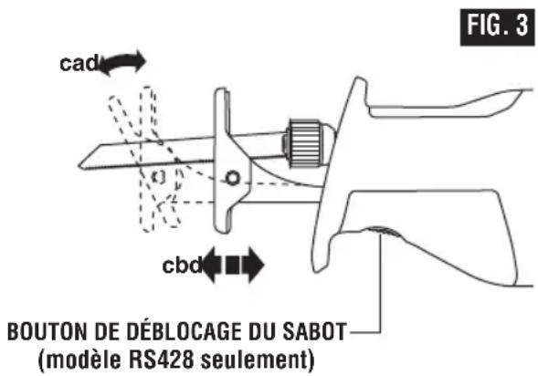 BOSCH RS325 Professional - (modèle RS428 seulement) - 1