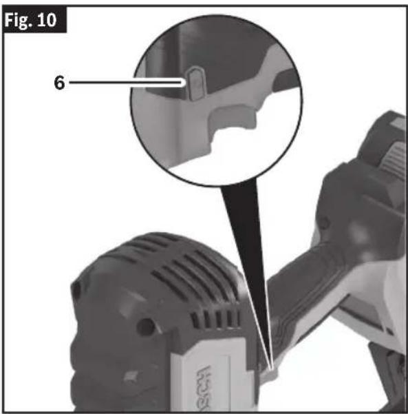 BOSCH GTH 18V-50 M Professional - Mode Button - 1