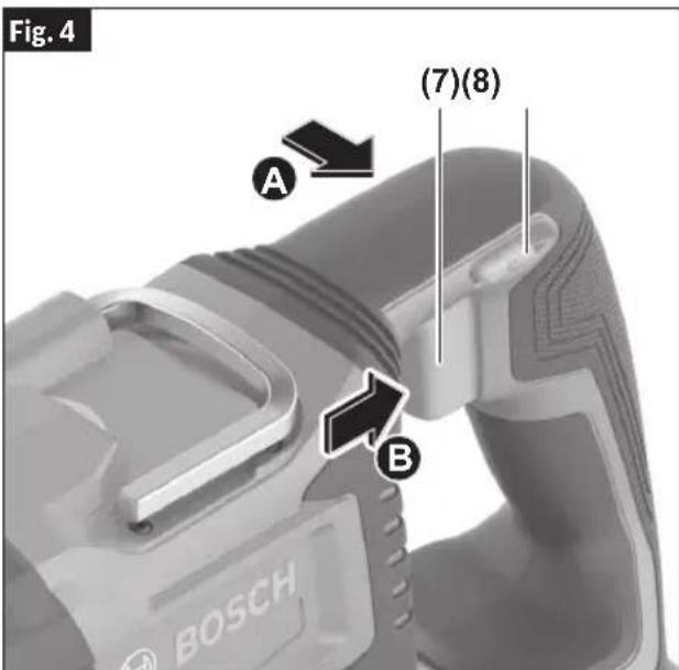 BOSCH GSA 18V-126 Professional - (Fig. 1, Fig. 4) - 1