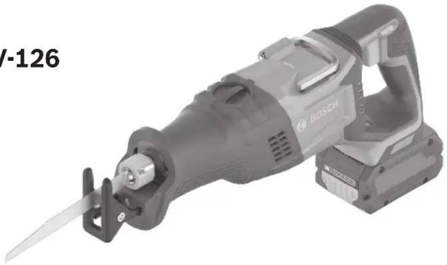 BOSCH GSA 18V-126 Professional - 2