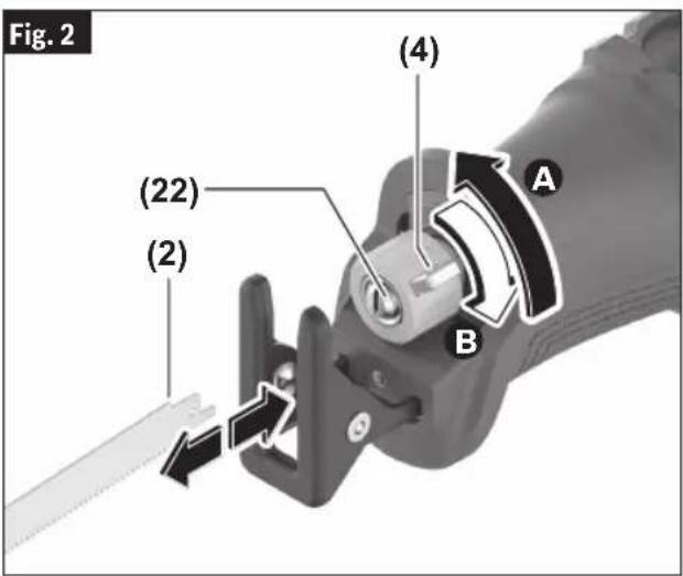 BOSCH GSA 18V-126 Professional - ADVERTENCIA - 1