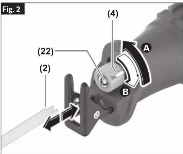 BOSCH GSA 18V-126 Professional - AVERTISSEMENT - 1