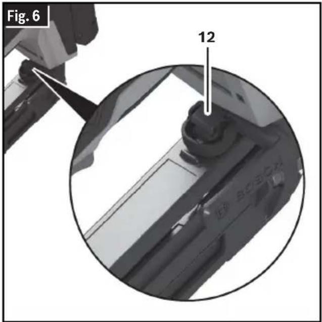 BOSCH GNH18V-16MA Professional - Stockage du tampon ne laissant pas de marques - 1