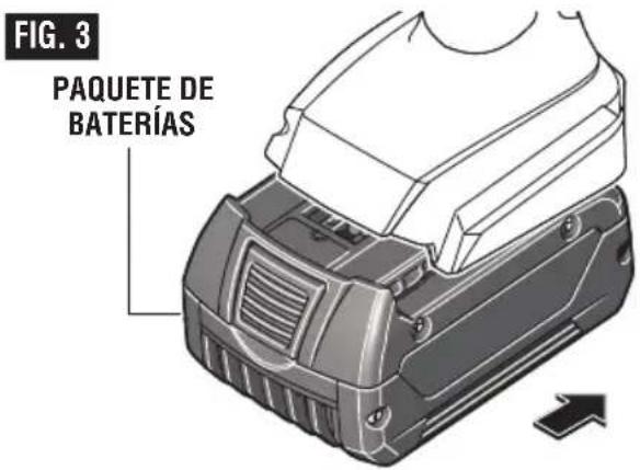 BOSCH GSA 18V-083 Professional - Introducción y suelta del paquete de baterías - 1