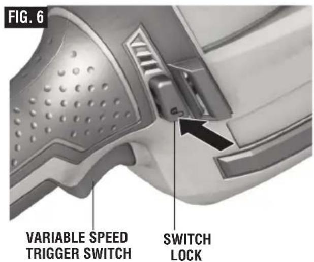 BOSCH GSA 18V-083 Professional - Switch Lock - 3