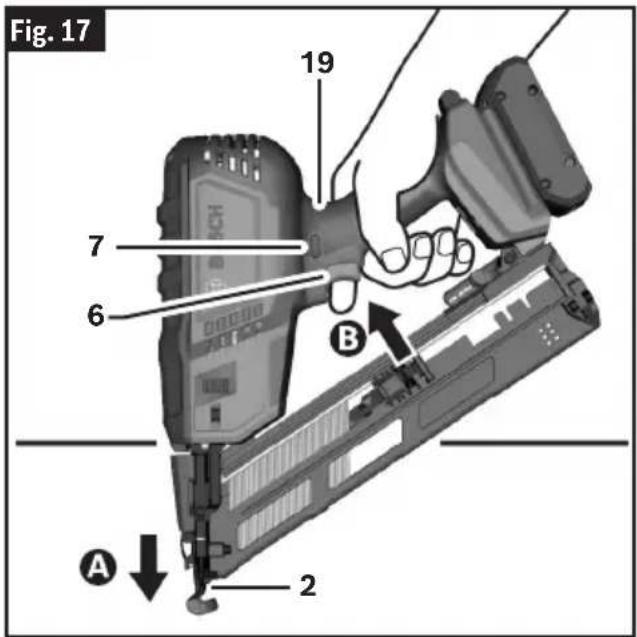 BOSCH GNH 18V-15MA Professional - (Fig. 1, Fig. 15, Fig. 17) - 1
