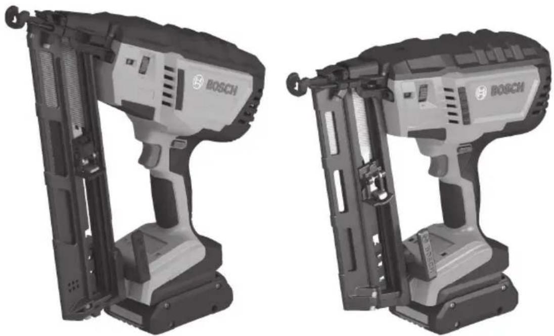 BOSCH GNH 18V-15MA Professional - Instrucciones de funcionamiento y seguridad - 1