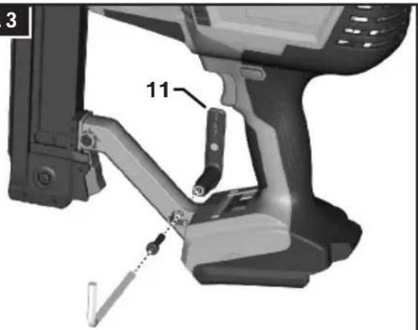 BOSCH GTH 18V-18 M Professional - Removing the Utility Hook - 1
