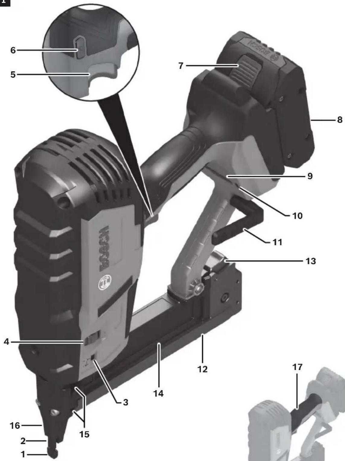 BOSCH GTH 18V-18 M Professional - Symboles - 6