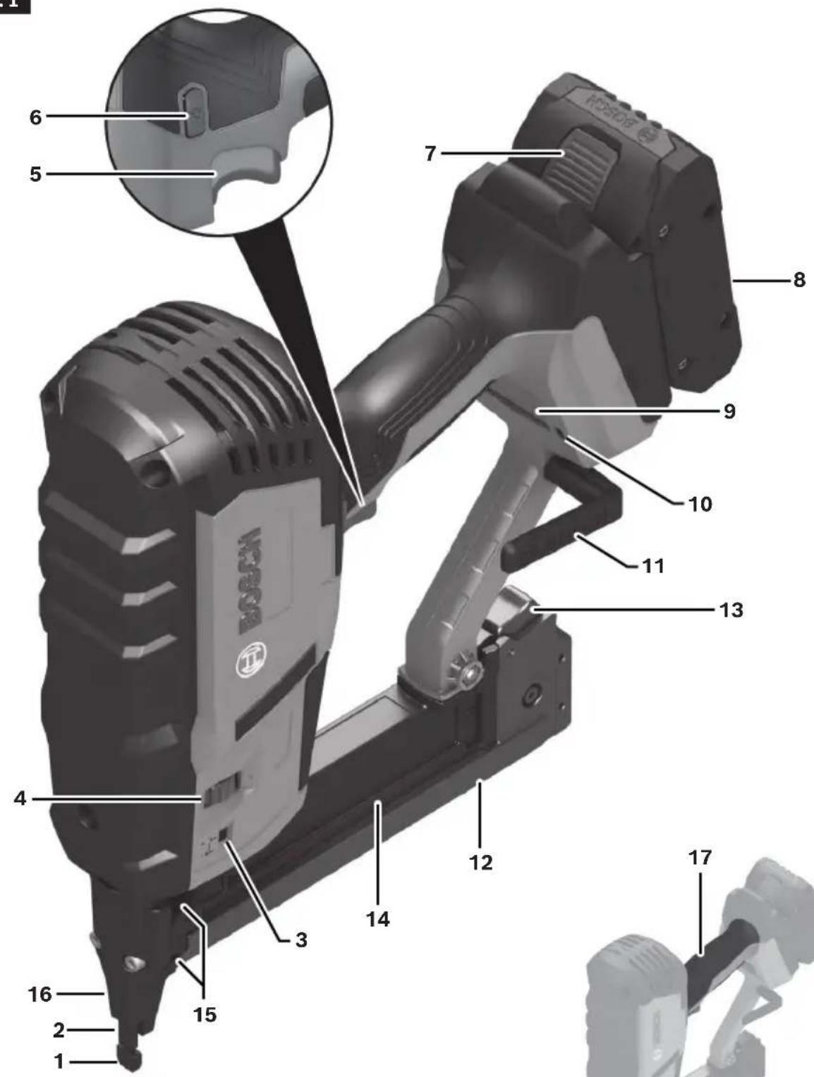 BOSCH GTH 18V-18 M Professional - Symbols - 6