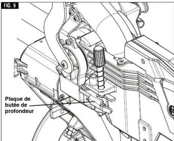 BOSCH CM8S Professional - ▼ COMMENT DÉSENCLENCHER LA GOUPILLE DE VERROUILLAGE DE LA TÊTE DE SCIE : - 2