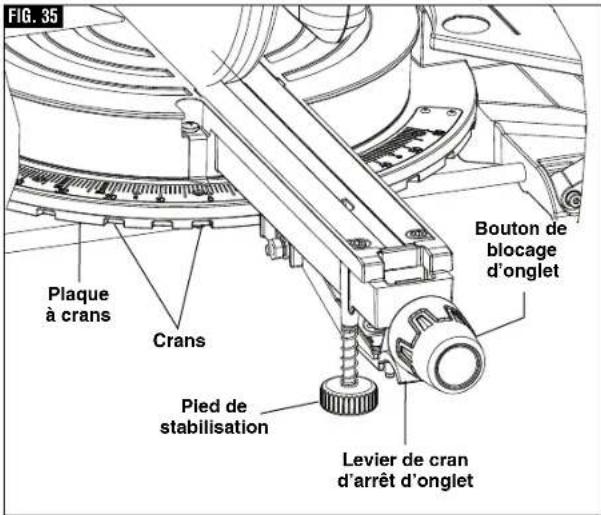 BOSCH CM8S Professional - ▼ RÉGLAGE DU PIED DE STABILISATION AVANT - 1