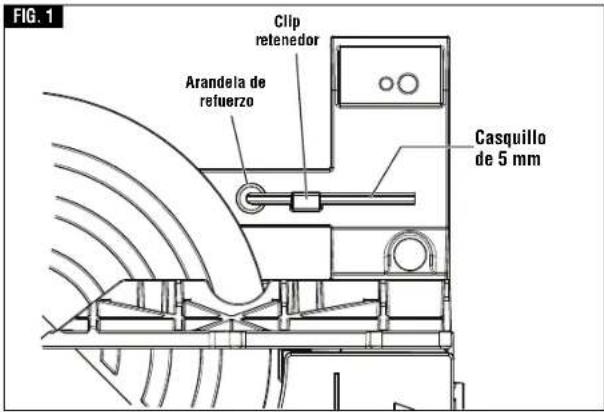 BOSCH CM8S Professional - ▼ INSTALACIÓN DEL AGUJERO PARA ABRAZADERA AUXILIAR DE 60° - 1