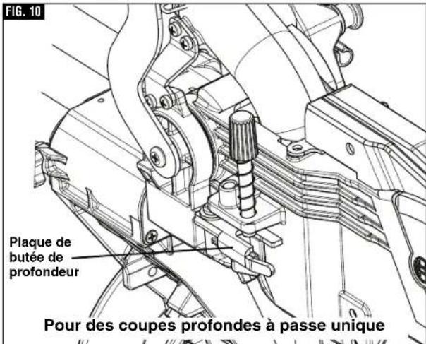BOSCH CM8S Professional - ▼ RÉGLAGE DE LA PROFONDEUR DE LAME POUR DES COUPES NON TRANSVERSANTES AFIN DE RÉALISER DES RAINURES - 1