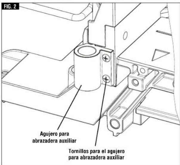BOSCH CM8S Professional - ▼ INSTALACIÓN DEL AGUJERO PARA ABRAZADERA AUXILIAR DE 60° - 2