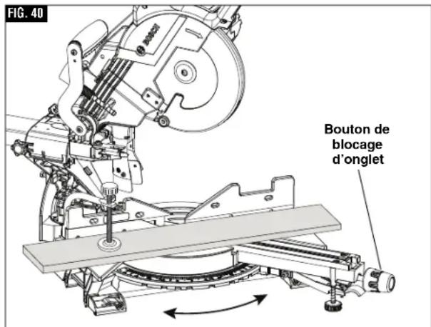 BOSCH CM8S Professional - ▼ RÉALISATION D'UNE COUPE D'ONGLET - 2