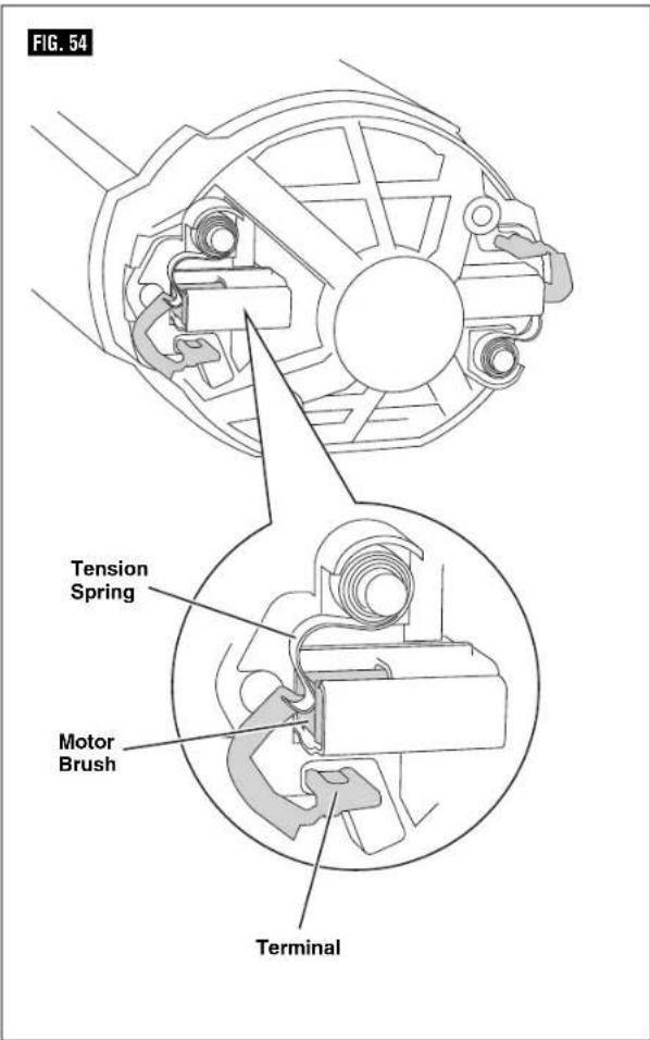 BOSCH CM8S Professional - ▼ MOTOR BRUSH REPLACEMENT - 1