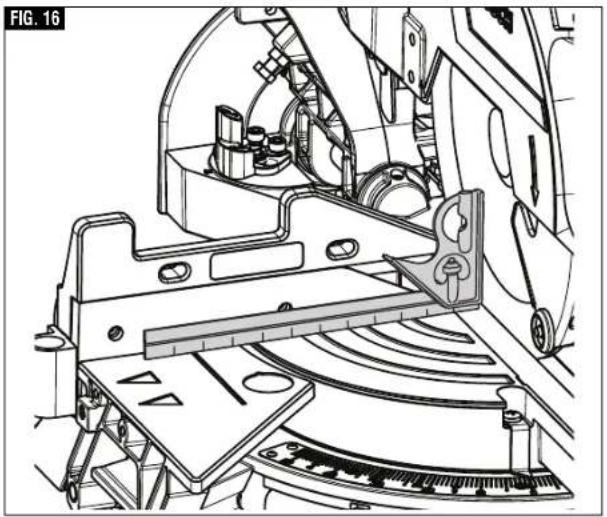 BOSCH CM8S Professional - ▼ CHECKING 0° BEVEL STOP SETTING - 1