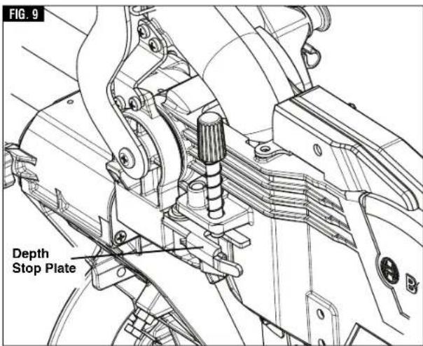 BOSCH CM8S Professional - ▼ TO DISENGAGE THE HEAD ASSEMBLY LOCK PIN: - 2