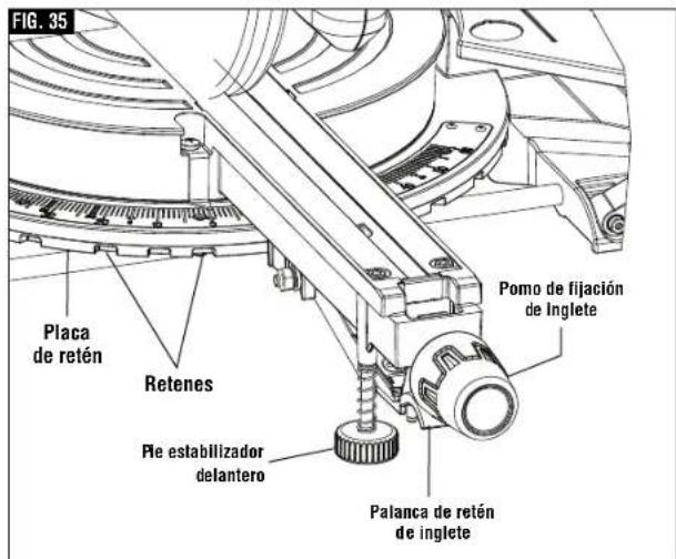 BOSCH CM8S Professional - ▼ AJUSTE DEL PIE ESTABILIZADOR DELANTERO - 1