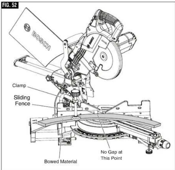 BOSCH CM8S Professional - ▼ CUTTING ROUND OR IRREGULARLY SHAPED MATERIAL - 1