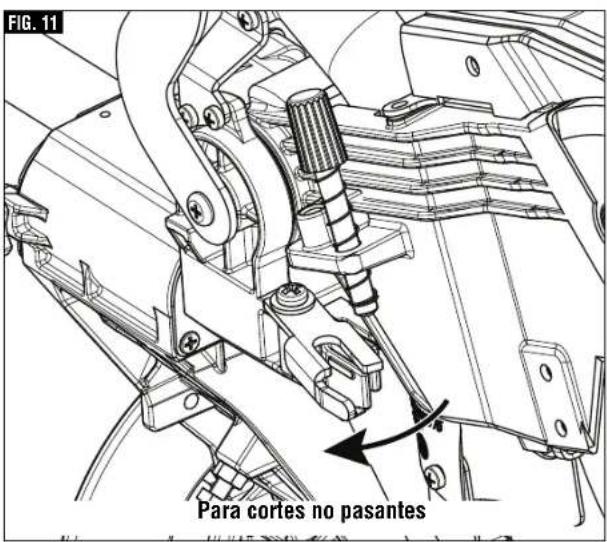 BOSCH CM8S Professional - ▼ AJUSTE DE LA PROFUNDIDAD DE LA HOJA PARA CORTES NO PASANTES CON EL FIN DE CORTAR RANURAS - 2