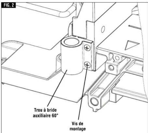 BOSCH CM8S Professional - ▼ FIXATION DU TROU À BRIDE AUXILIAIRE 60° - 1