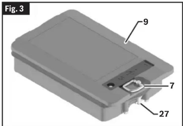 BOSCH GLL 300-42 G Professional - Utilización con los paquetes de bateria de ion litio Bosch recargables - 1