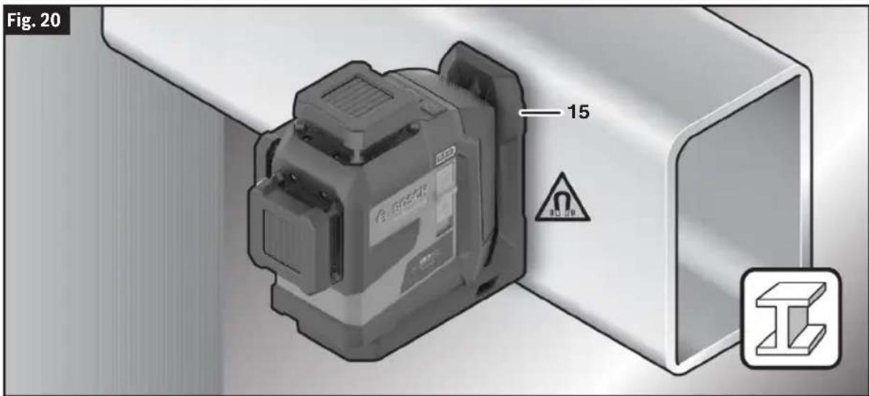 BOSCH GLL 300-42 G Professional - Operación - 1