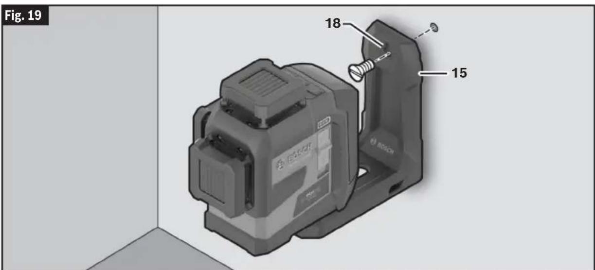 BOSCH GLL 300-42 G Professional - (Fig. 11, Fig. 18, Fig. 19, Fig. 20) - 2