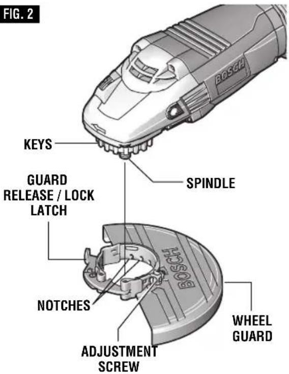 BOSCH 1994-6D Professional - WARNING - 1
