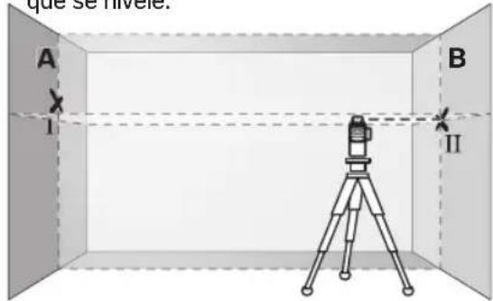BOSCH GLL 3-300 Professional - Comprobación de la precisión de nivelación horizontal - 3
