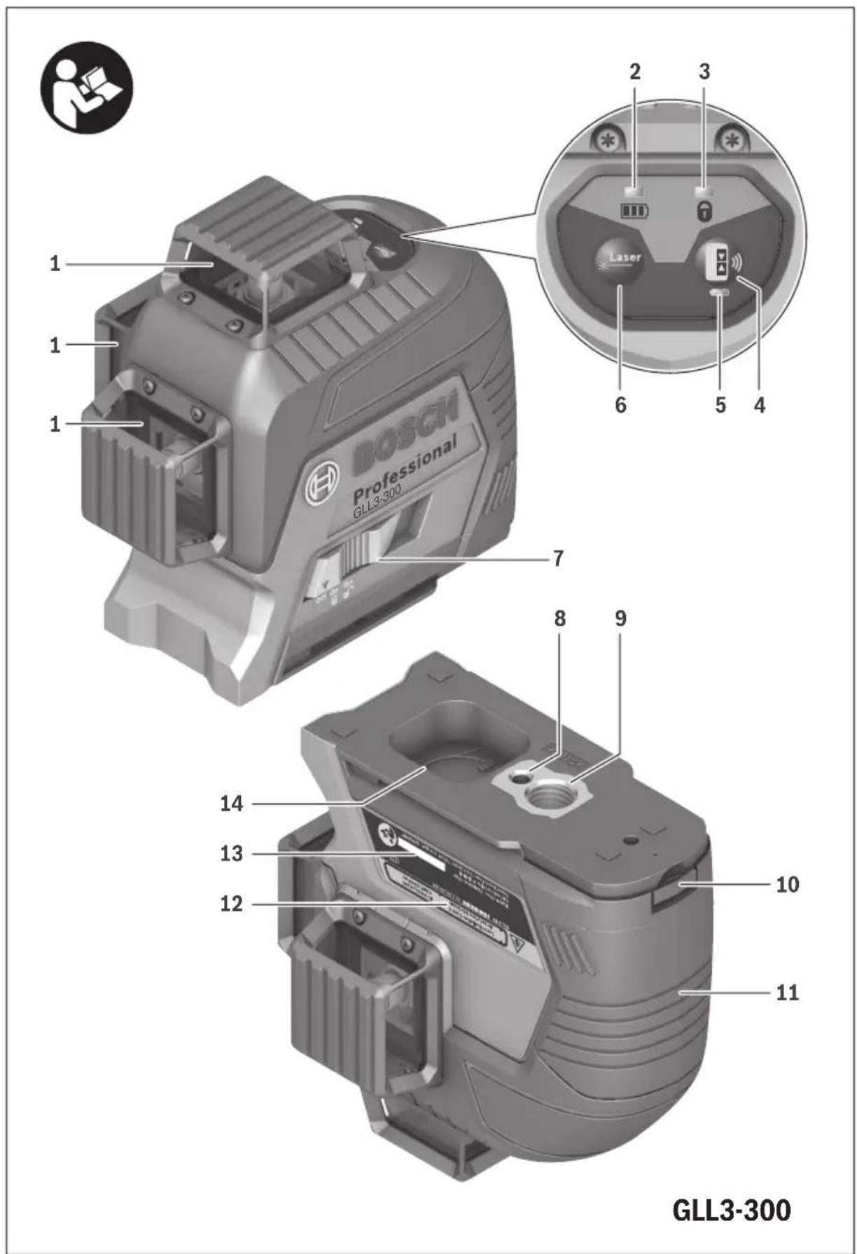 BOSCH GLL 3-300 Professional - 1
