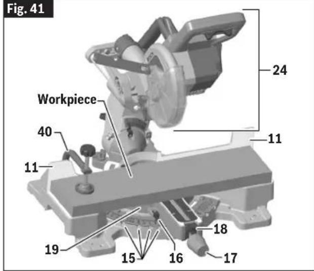 BOSCH GCM18V-07S Professional - Setting Saw to Make a Miter Cut - 2