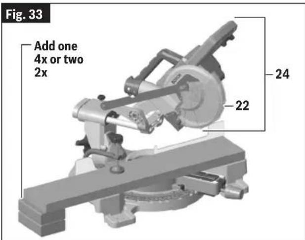 BOSCH GCM18V-07S Professional - Additional Workpiece Support - 1