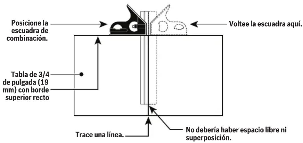 BOSCH GCM18V-07S Professional - Comprobación de la escuadra de combinación - 2
