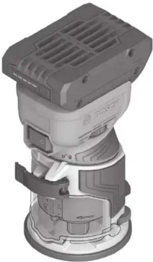 BOSCH GKF 18V-25 Professional - Instrucciones de funcionamiento y seguridad - 1
