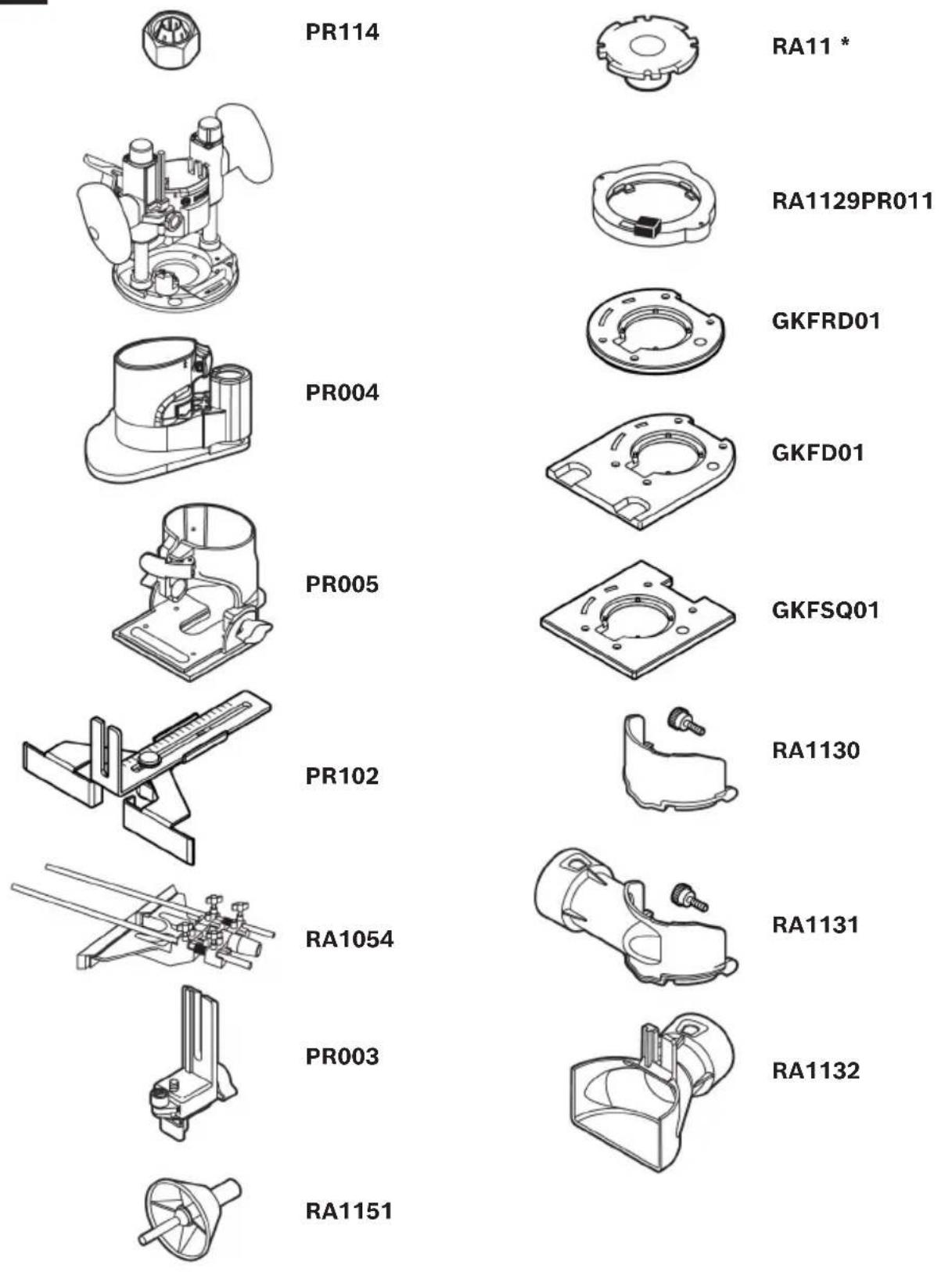 BOSCH GKF 18V-25 Professional - ADVERTENCIA - 1