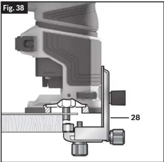 BOSCH GKF 18V-25 Professional - Guía de rodillo/buje para la base fija (PR003) (accesorio opcional) - 1