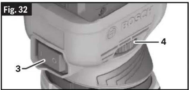 BOSCH GKF 18V-25 Professional - On/Off Switch - 1