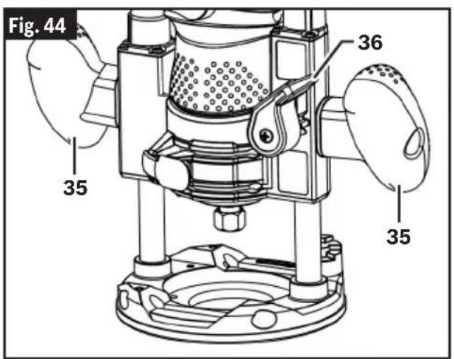 BOSCH GKF 18V-25 Professional - Utilisation de l'affleureuse portative avec une base de coupe en plongée - 1
