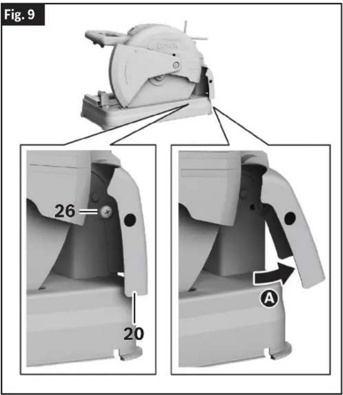 BOSCH GCO15-14 Professional - Adjusting the Spark Guard - 1