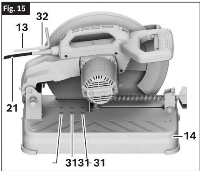 BOSCH GCO15-14 Professional - (Fig. 17) - 1