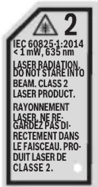 BOSCH GLM165-27C Professional - CONSERVEZ TOUS LES AVERTISSEMENTS ET TOUTES LES INSTRUCTIONS POUR RÉFÉRENCE FUTURE - 1
